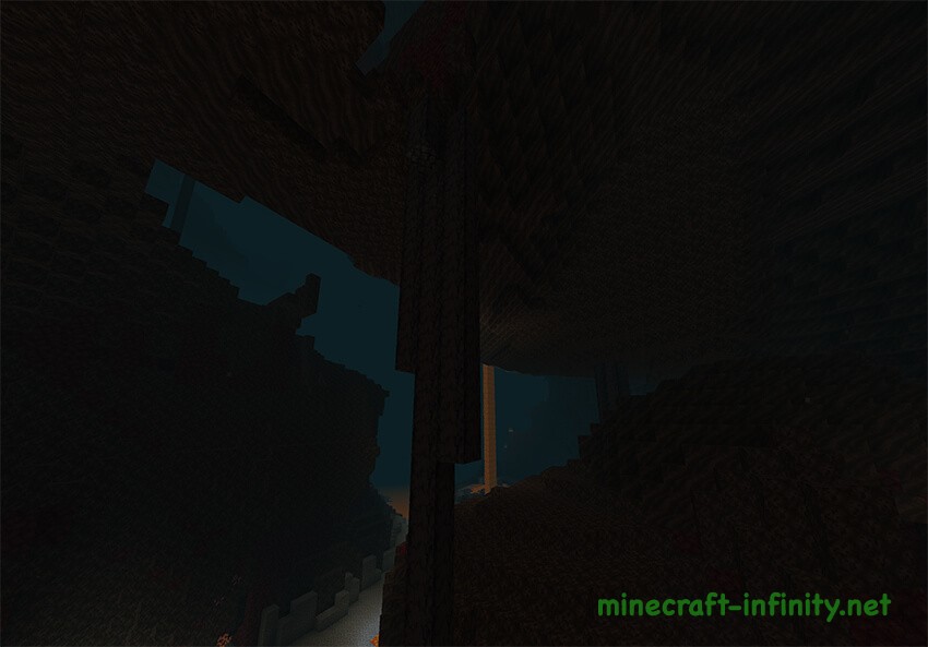 Базальтовый сталагнат