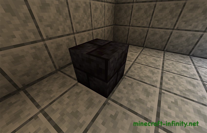 Полированные чернокаменные кирпичи