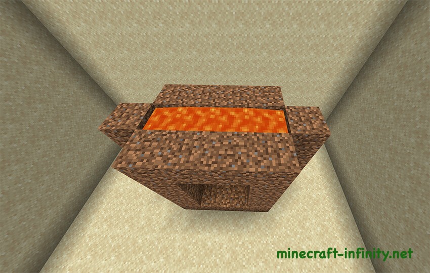 Делать портал в ад без алмазной кирки