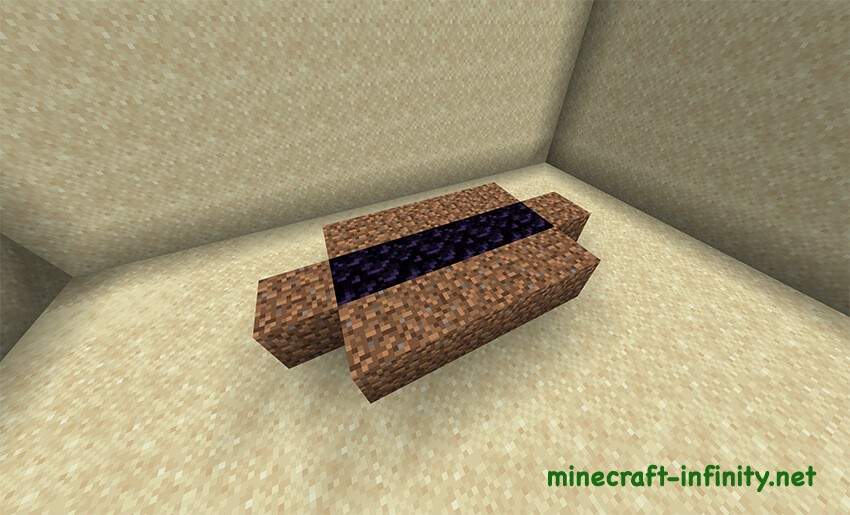 Построить портал в ад без алмазной кирки