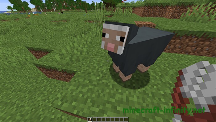 Черная овца Майнкрафт