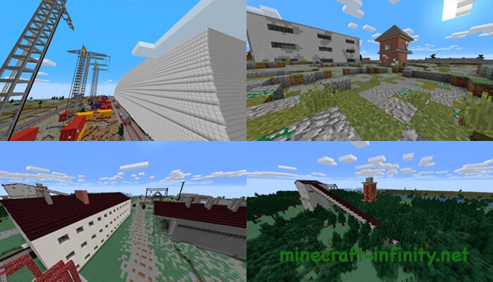 Карта Чернобыля для Майнкрафт 7