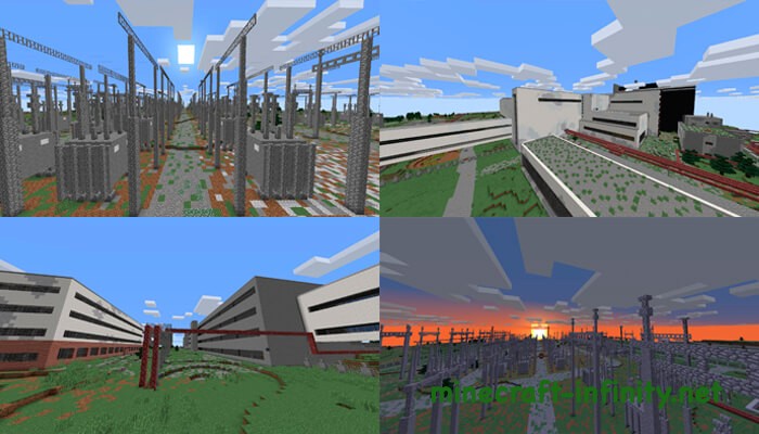 Карта Чернобыля для Майнкрафт 4