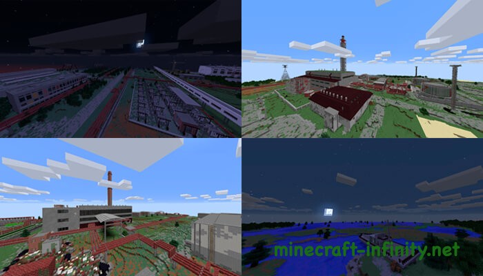 Карта Чернобыля для Майнкрафт 10