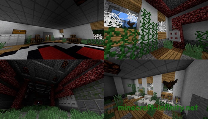 Здания Чернобыля в Майнкрафт 2