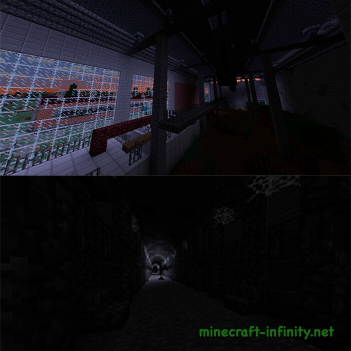 Здания Чернобыля в Майнкрафт 4