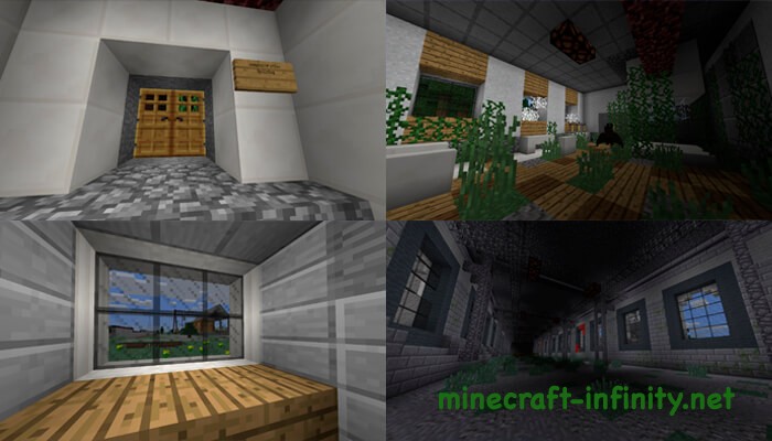 Здания Чернобыля в Майнкрафт