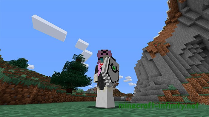 Аниме щит Майнкрафт