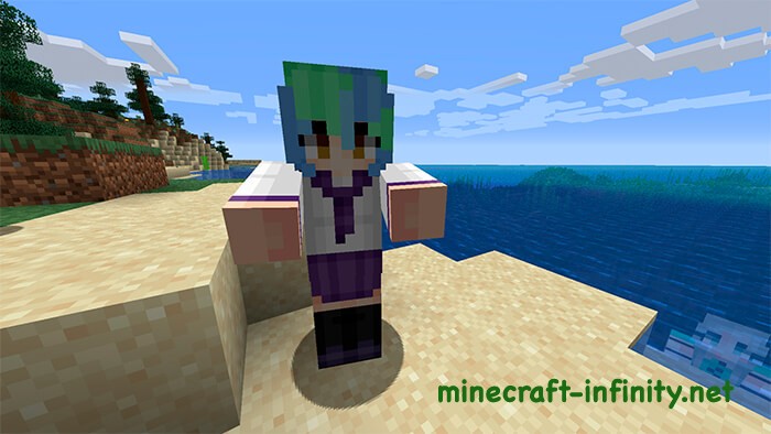 Аниме кадавр Рем Майнкрафт