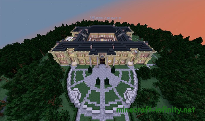 Особняк Путина под Геленджиком Майнкрафт