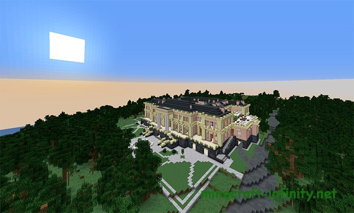 Дворец Путина Майнкрафт