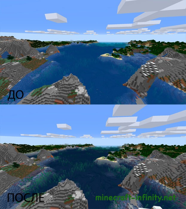 Текстур пак на красивую воду