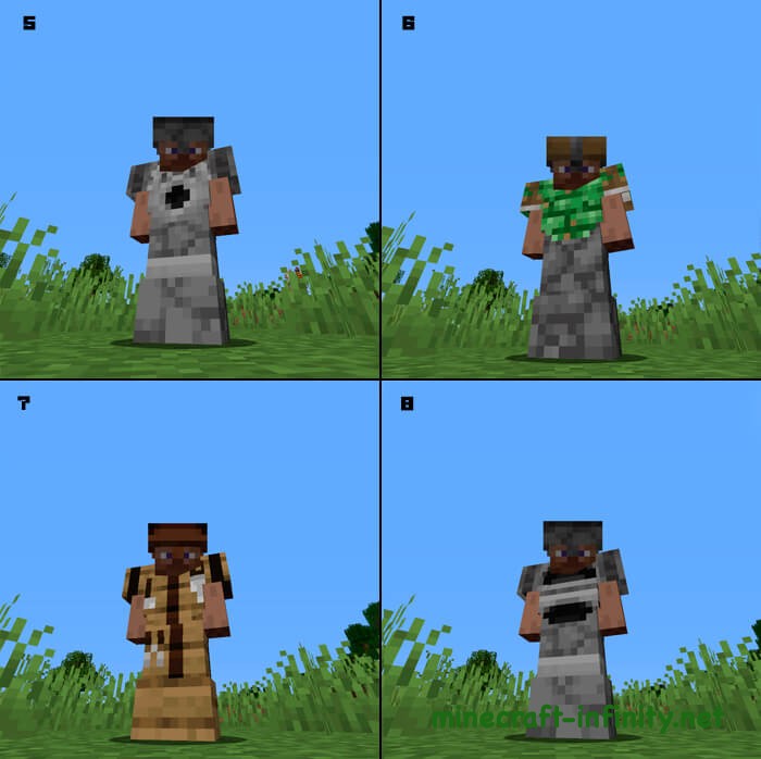 Броня мода Block Armor