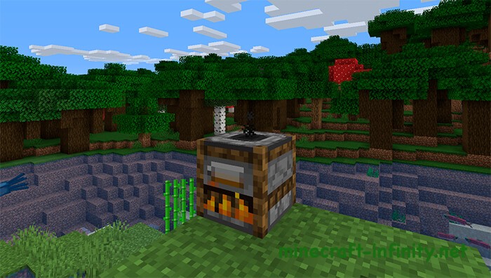 Коптильня в Майнкрафт